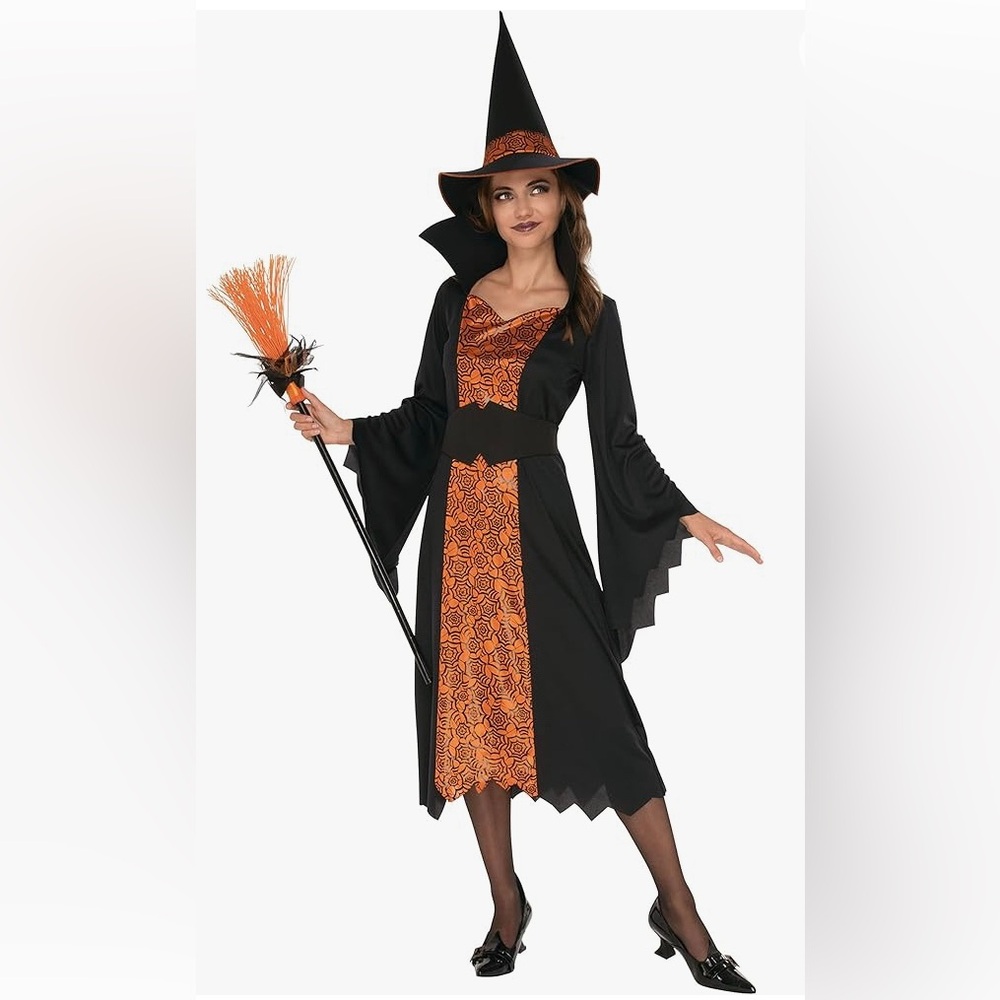 Halloween Witch Costume Dress Only, Size 1X, 18W